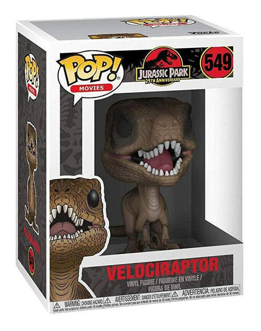 Jurassic Park POP! Movies Vinyl Figure Velociraptor 9 cm  0889698267359