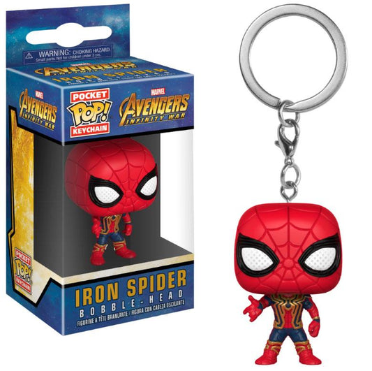 Avengers Infinity War Pocket POP! Vinyl Keychain Iron Spider 4 cm 0889698273022