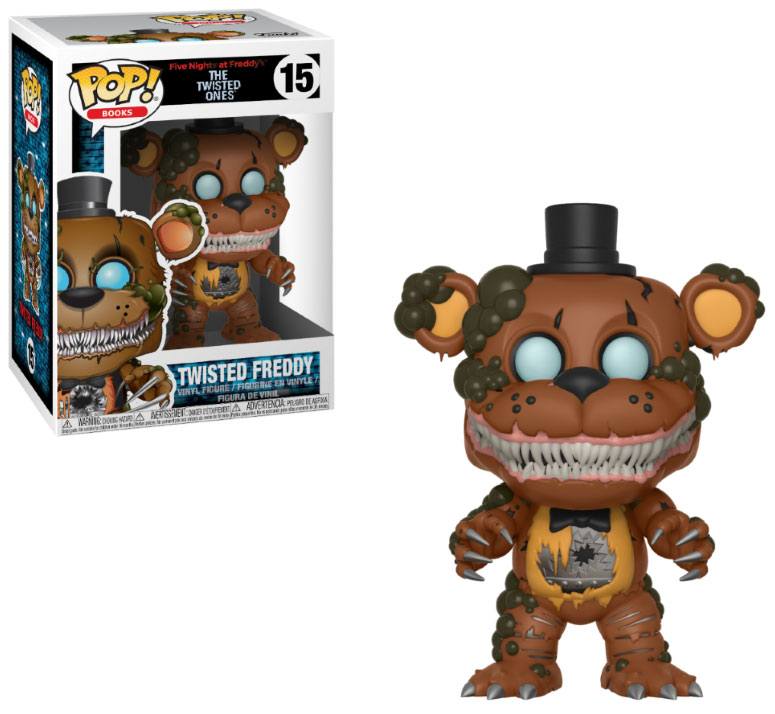 Five Nights at Freddy's The Twisted Ones POP! Books Vinyl Figure Twisted Freddy 9 cm 0889698288040