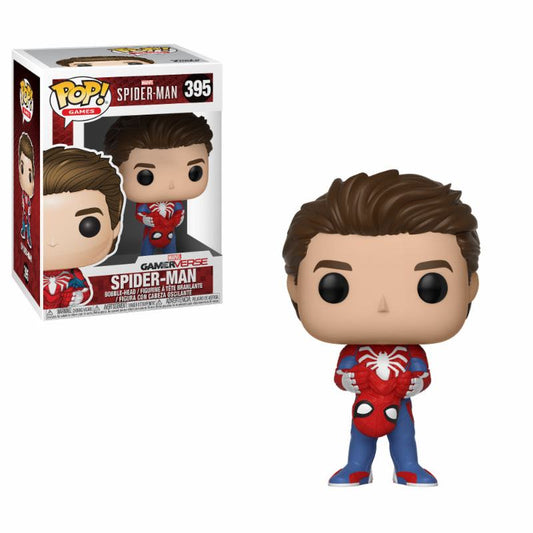 Spider-Man POP! Games Vinyl Figure Unmasked Spider-Man 9 cm 0889698306331