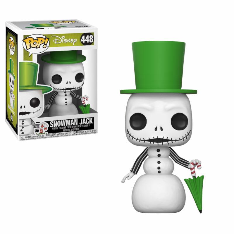 Nightmare before Christmas POP! Movies Vinyl Figure Snowman Jack 9 cm 0889698328364