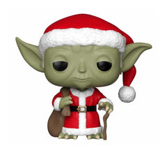 Star Wars POP! Vinyl Bobble-Head Holiday Santa Yoda 9 cm 0889698338851