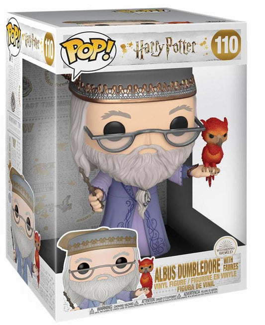 Harry Potter Super Sized POP! Movies Vinyl Figure Dumbledore 25 cm 0889698480383