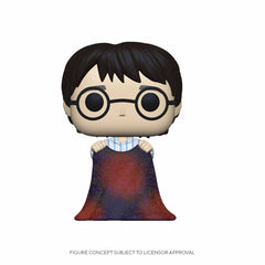 Harry Potter POP! Movies Vinyl Figure Harry W/Invisibility Cloak 9 Cm - Amuzzi