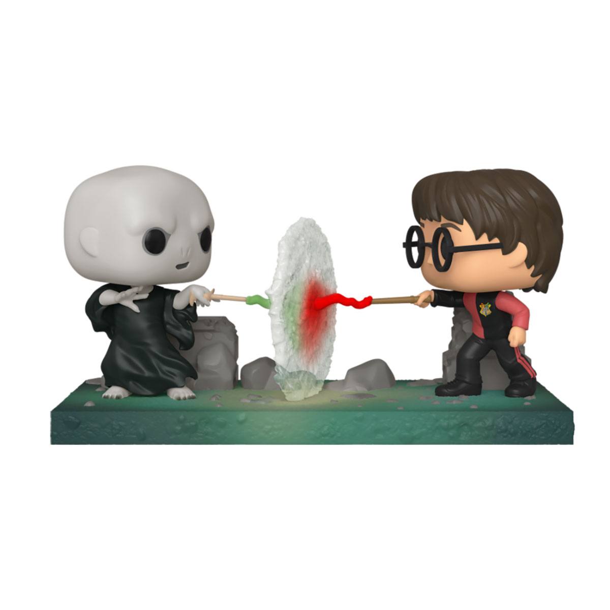 Harry Potter POP! Movie Moment Vinyl Figure Harry VS Voldemort 9 cm 0889698480703