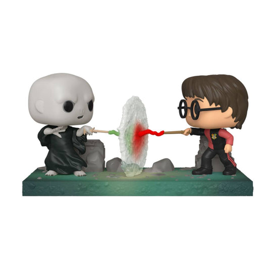 Harry Potter POP! Movie Moment Vinyl Figure Harry VS Voldemort 9 cm 0889698480703