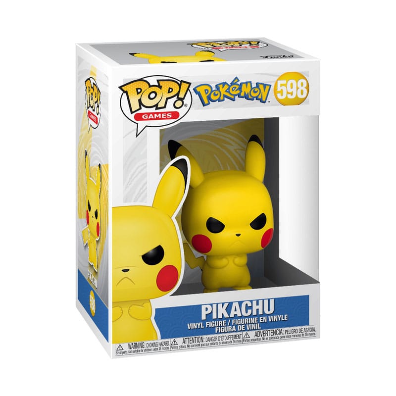 Pokémon POP! Games Vinyl Figure Grumpy Pikachu 9 cm 0889698484015
