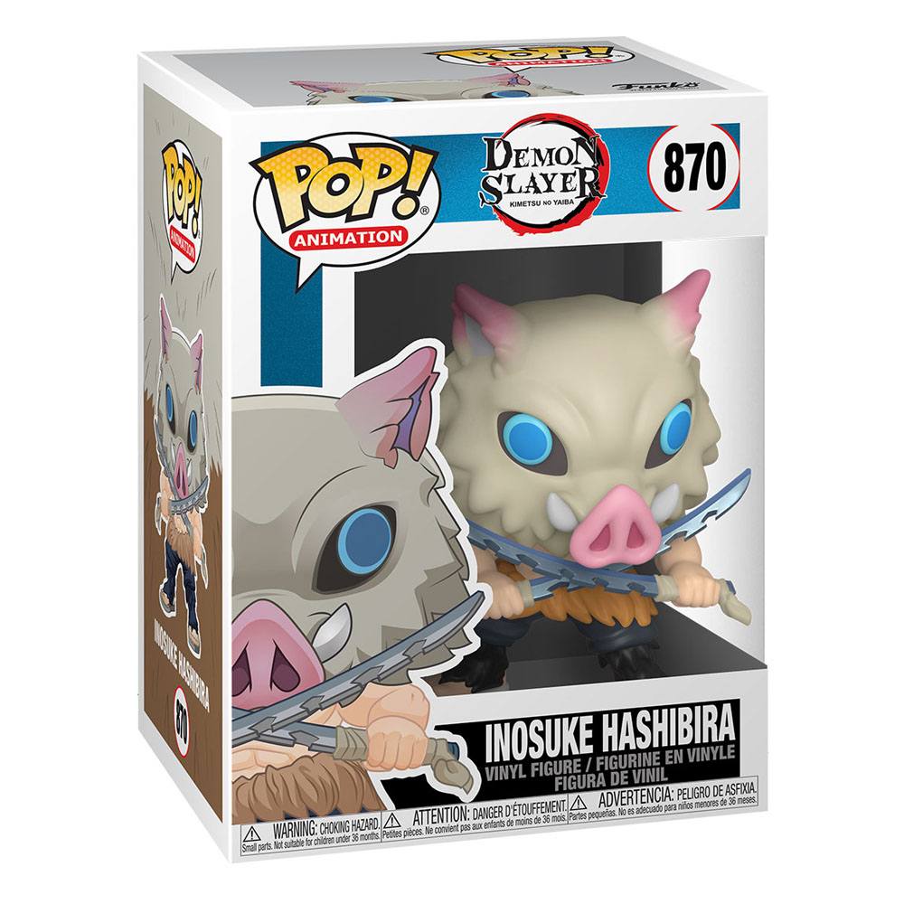 Demon Slayer POP! Animation Vinyl Figure Inosuke Hashibira 9 cm  0889698490115