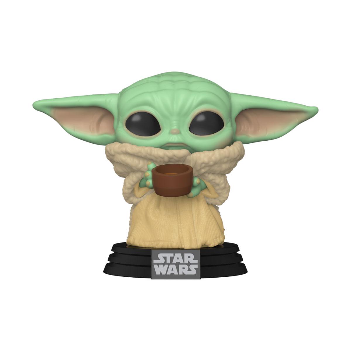 The Mandalorian POP! Star Wars Vinyl Figure The Child w/ Cup 9 cm 0889698499330