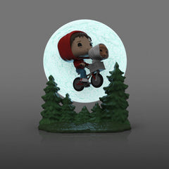 E.T. the Extra-Terrestrial POP! Moment Vinyl Figure Elliot and ET Flying (GITD) 9 cm 0889698507691