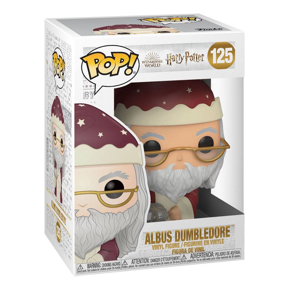 Harry Potter POP! Vinyl Figure Holiday Albus Dumbledore 9 Cm - Amuzzi