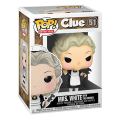 Funko Pop Clue Mrs. White W/Wrench 9 Cm - Amuzzi