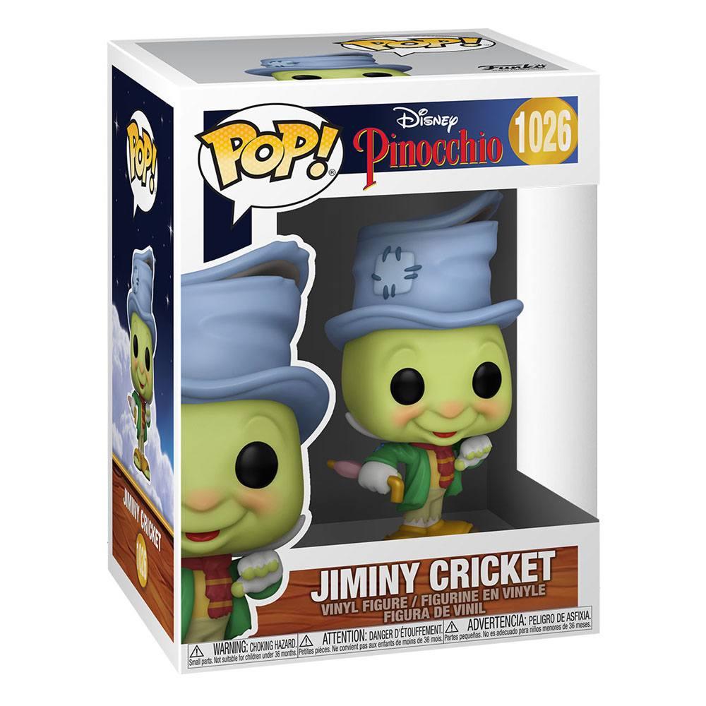Pinocchio 80th Anniversary POP! Disney Vinyl Figure Street Jiminy 9 cm 0889698515344