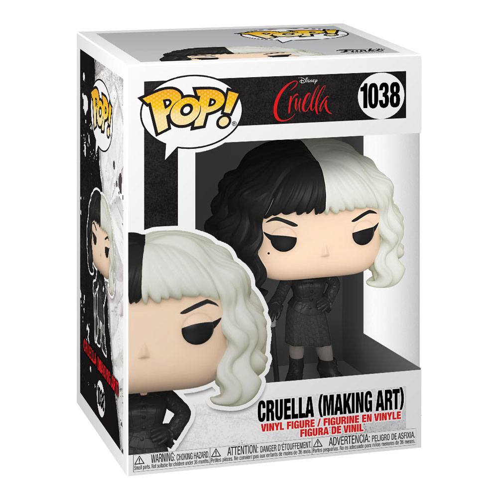 Cruella POP! Disney Vinyl Figure Cruella (Making Art) 9 cm 0889698544665