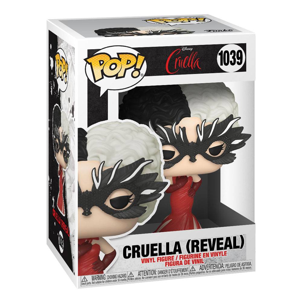 Cruella POP! Disney Vinyl Figure Cruella (Reveal) 9 cm 0889698544672