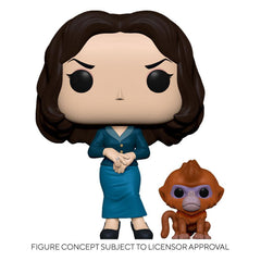 FUNKO POP His Dark Materials Mrs Coulter W/Daemon - Amuzzi