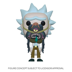 Rick & Morty POP! Animation Vinyl Figure Rick w/ Glorzo 9 cm 0889698552509