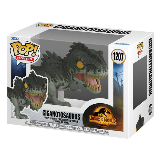 Jurassic World 3 POP! Movies Vinyl Figure Giganotosaurus 9 cm 0889698552943