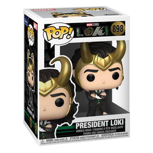 Loki POP! Vinyl Figure President Loki 9 cm 0889698557436