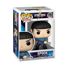 Star Trek POP!&Buddy TV Vinyl Figure Spock w/WPN 9 cm 0889698559065