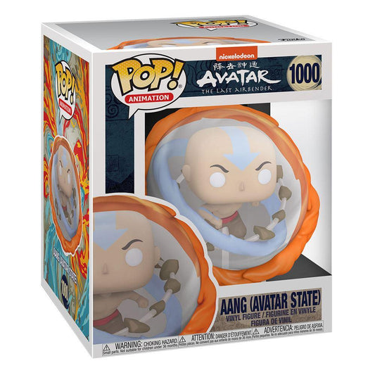 Avatar The Last Airbender Oversized POP! Marvel Vinyl Figure Aang All Elements 15 Cm - Amuzzi