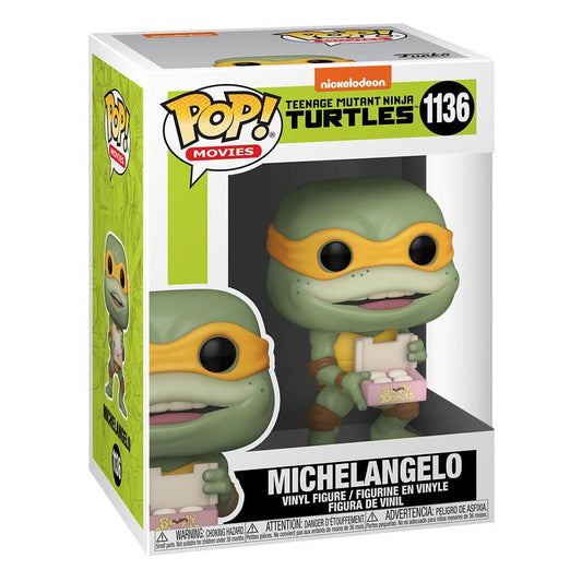 Teenage Mutant Ninja Turtles POP! Movies Vinyl Figure Michaelangelo 9 cm 0889698561624
