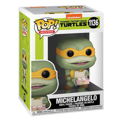Teenage Mutant Ninja Turtles POP! Movies Vinyl Figure Michaelangelo 9 cm 0889698561624