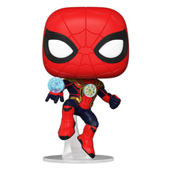 Spider-Man: No Way Home POP! Vinyl Figure Spider-Man (Integrated Suit) 9 Cm - Amuzzi