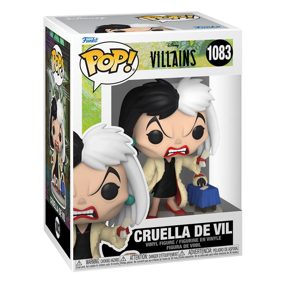 Disney: Villains POP! Disney Vinyl Figure Cruella de Vil 9 cm 0889698573498