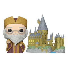 Harry Potter POP! Town Vinyl Figure Dumbledore w/Hogwarts 9 cm 0889698573696