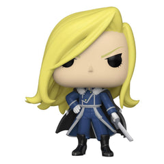 Fullmetal Alchemist Brotherhood POP! Animation Vinyl Figure Olivier Armstrong with Sword 9 cm 0889698577380