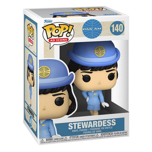 Funko Pop Pan Am Stewardess W/O Bag 9 Cm - Amuzzi