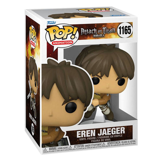 Attack on Titan POP! Animation Vinyl Figure Eren Yeager 9 cm 0889698579803