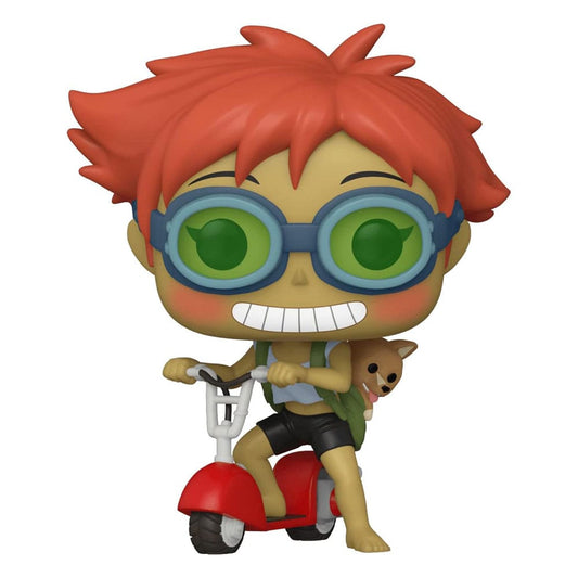 Cowboy Bebop POP! Animation Vinyl Figure Edward on Scooter w/Ein 9 cm 0889698580205