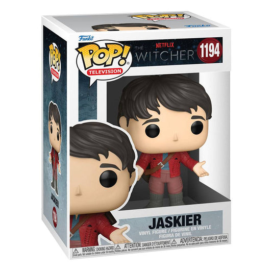 The Witcher POP! TV Vinyl Figure Jaskier (Red Outfit) 9 cm 0889698589093