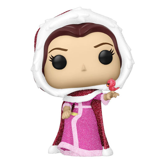 Beauty and the Beast POP! Movies Vinyl Figure Winter Belle Diamond Collection 9 cm 0889698589468