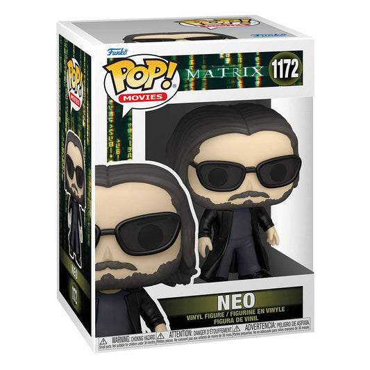 The Matrix 4 POP! Movies Vinyl Figure Neo 9 cm 0889698592536