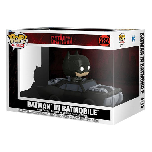 Batman POP! Rides Super Deluxe Vinyl Figure Batman in Batmobile 15 cm 0889698592888