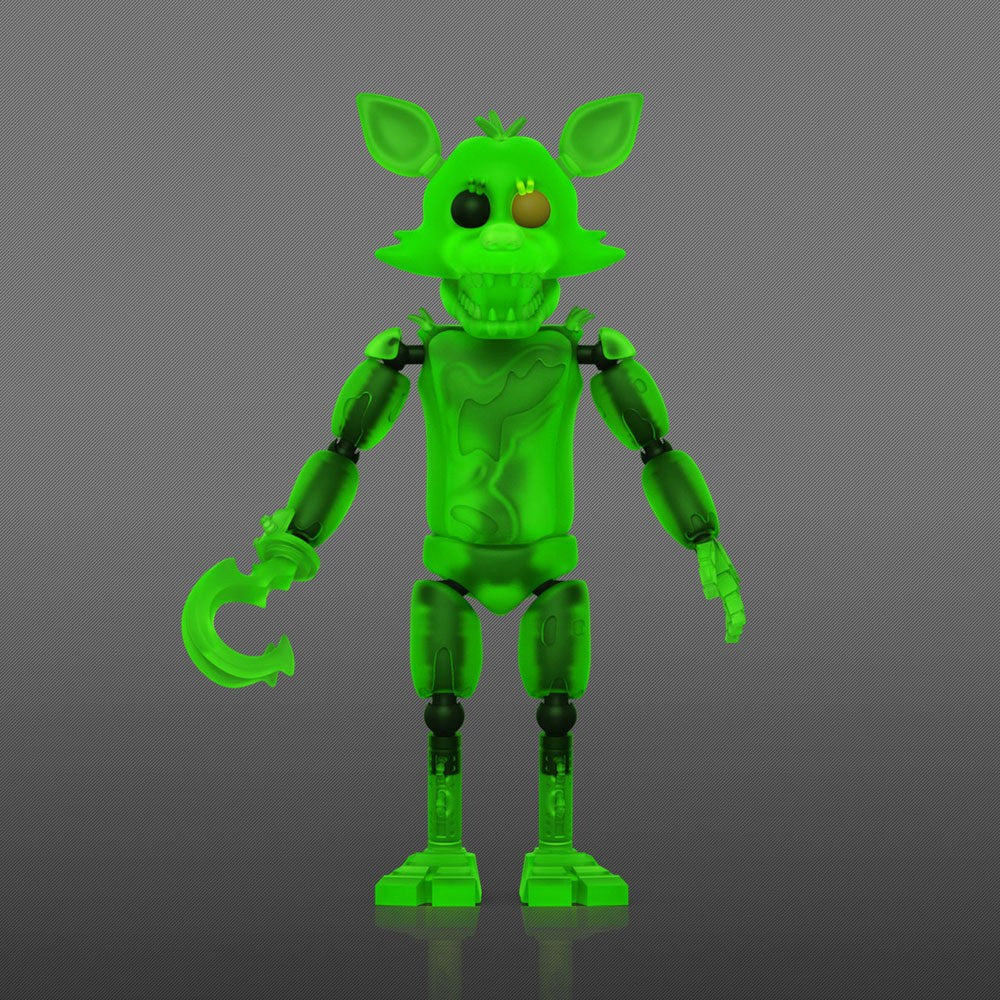 Five Nights at Freddy's Action Figure Radioactive Foxy (GW) 13 cm 0889698596848