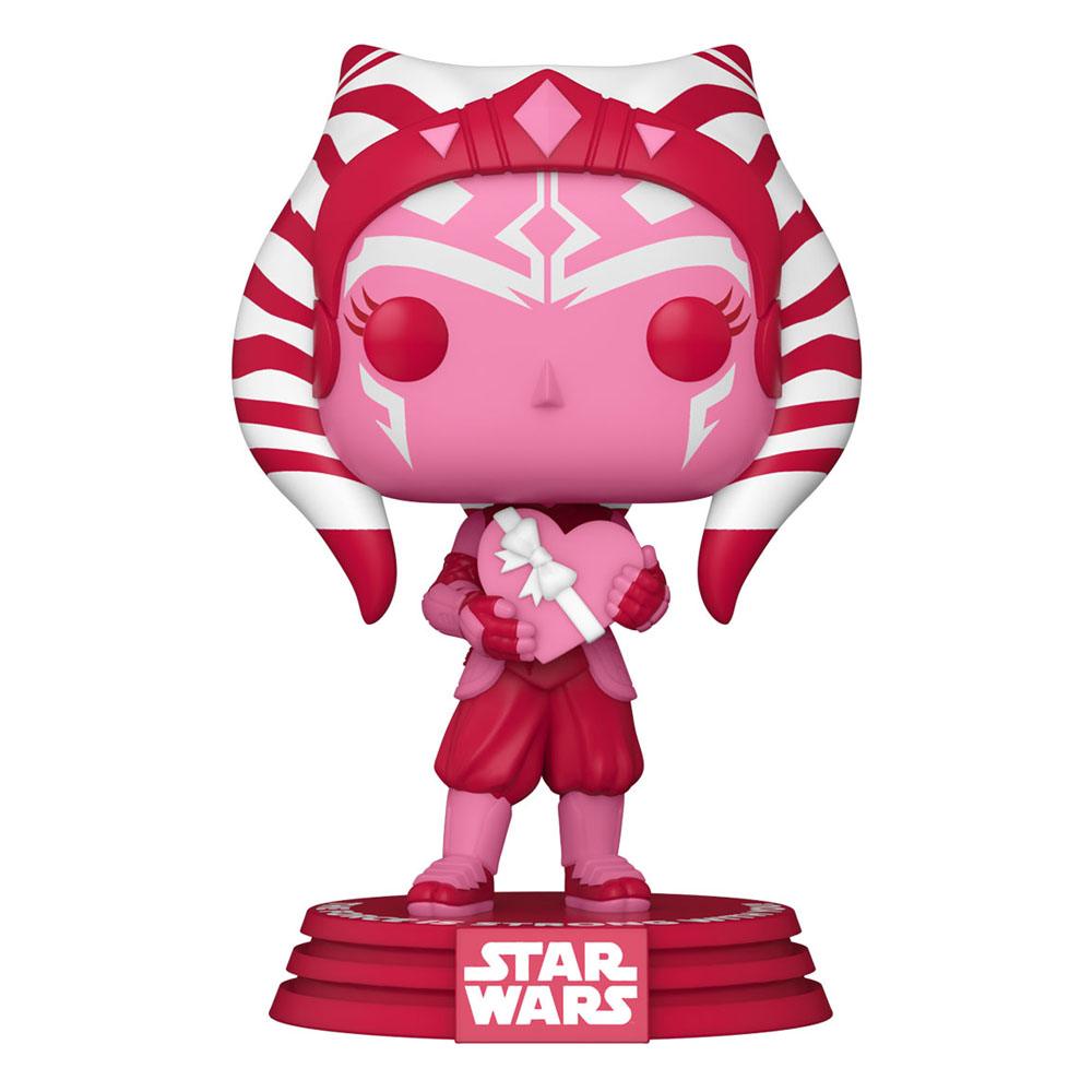 Star Wars Valentines POP! Star Wars Vinyl Figure Ahsoka 9 cm 0889698601207