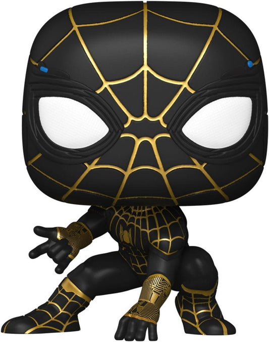 Spider-Man: No Way Home Super Sized Jumbo POP! Vinyl Figure Spider-Man (Black & Gold Suit) 25 cm 0889698606608