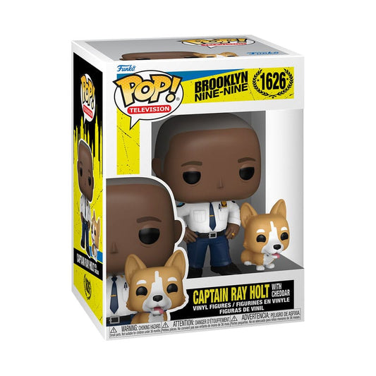 Brooklyn Nine-Nine POP! TV Vinyl Figure Cpt Holt w/dog 9 cm 0889698614016