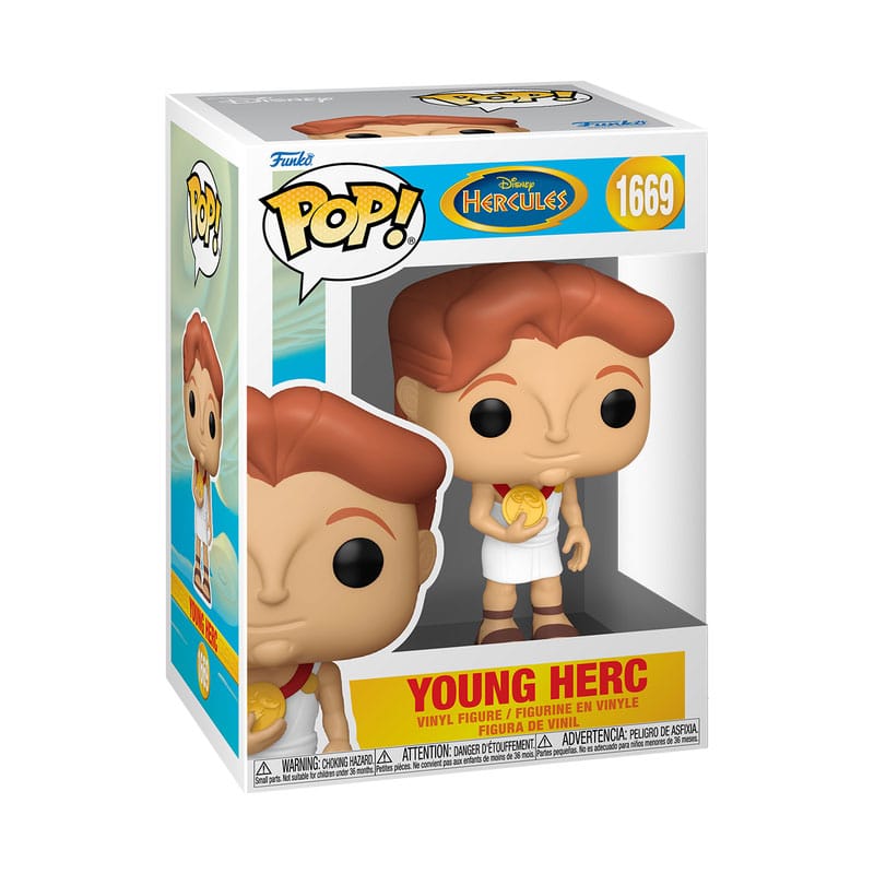 Hercules 25th Anniversary POP! Movies Vinyl Figure Young Hercules 9 cm 0889698615419