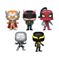 Marvel POP! Vinyl Figure 5-Pack Year of the Spider Special Edition 9 cm 0889698622813