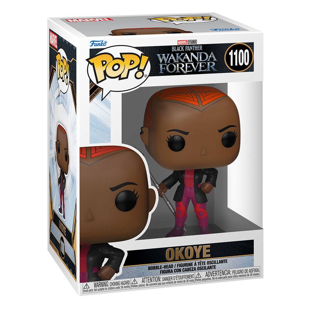 Black Panther: Wakanda Forever POP! Marvel Vinyl Figure Okoye 9 cm 0889698639460