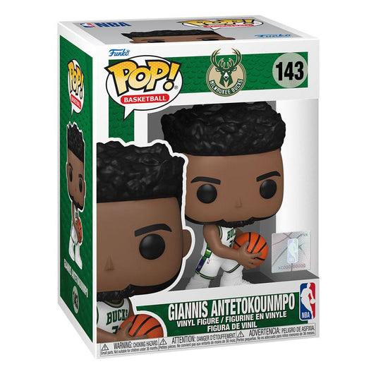 NBA Bucks POP! Basketball Vinyl Figure Giannis (City Edition 2021) 9 cm 0889698640053