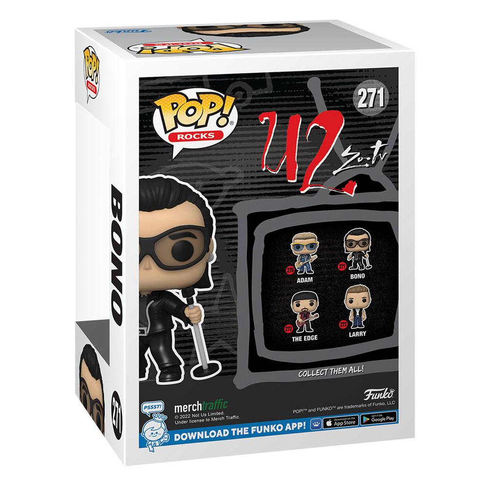 U2 POP! Rocks Vinyl Figure Zoo TV Bono 9 cm 0889698640336