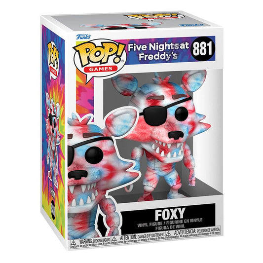 Five Nights at Freddy's POP! Games Vinyl Figure TieDye Foxy 9 cm 0889698642316