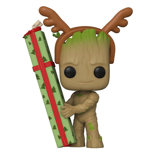 Guardians of the Galaxy Holiday Special POP! Heroes Vinyl Figure Groot 9 cm 0889698643320 1000