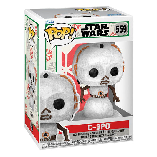 Star Wars Holiday 2022 POP! Heroes Vinyl Figure C-3PO 9 cm 0889698643351